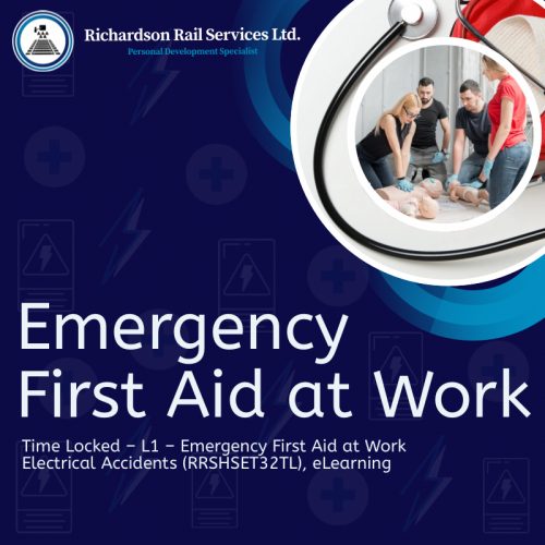 RRHSET32TL Store Image Time Locked – L1 – Emergency First Aid at Work – Electrical Accidents (RRSHSET32TL) – e-Learning.